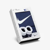 Nike Baby (0-6M) Bodysuit, Hat and Booties Box набор синий