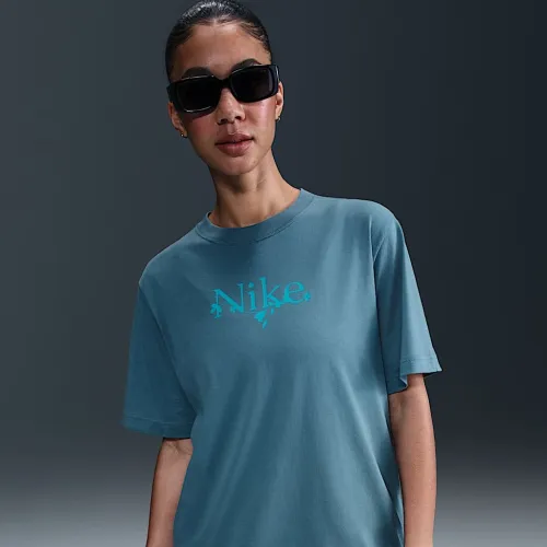 Nike Sportswear жіноча Loose Short-Sleeve футболка блакитний