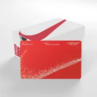 Nike Gift Card Mailed in a Mini Nike Shoebox колір червоний