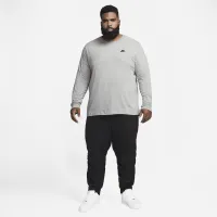 Nike Sportswear Club чоловічі Long-Sleeve футболка колір сірий