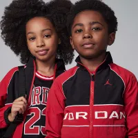 Nike Jordan Little детские 2-Piece Windbreaker Piping набор цвет красный