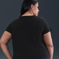 Nike Sportswear женская Short-Sleeve Graphic футболка (большие размеры) цвет черный