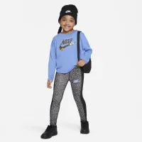 Nike Notebook Print Dri-FIT лосіни Little Kids Dri-FIT лосіни колір чорний