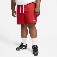 Nike Sportswear Sport Essentials Men's Woven Lined Flow Shorts Red