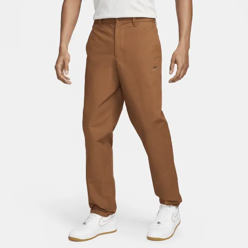 Nike Club мужские Chino Pants цвет коричневый