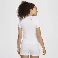 Nike Pro жіноча Dri-FIT Short-Sleeve Top колір білий