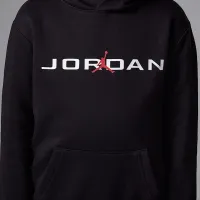 Nike Jordan Little детские Baseline Pullover Толстовка с капюшоном цвет черный