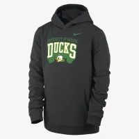 Oregon Club Fleece Big детские (для мальчиков) Nike College Pullover Толстовка с капюшоном цвет черный