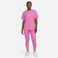 Nike One Relaxed женская Dri-FIT Short-Sleeve Top Red