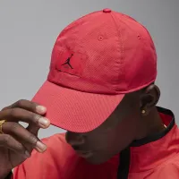 Nike Jordan Club Cap Adjustable Hat цвет красный