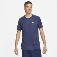 Nike Essential чоловічі Short-Sleeve Hydroguard Swim Shirt блакитний