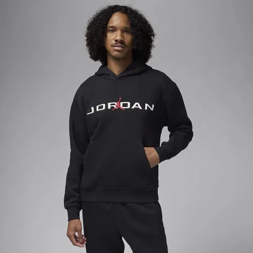 Nike Jordan Essentials мужские Fleece Толстовка с капюшоном цвет черный