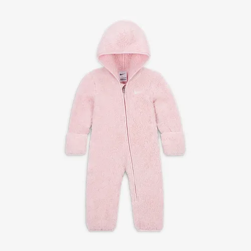 Nike Hooded Sherpa Coverall Baby Coverall Pink
