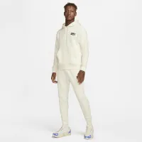 Nike Club Fleece чоловічі Patch Pullover Толстовка з капюшоном колір білий