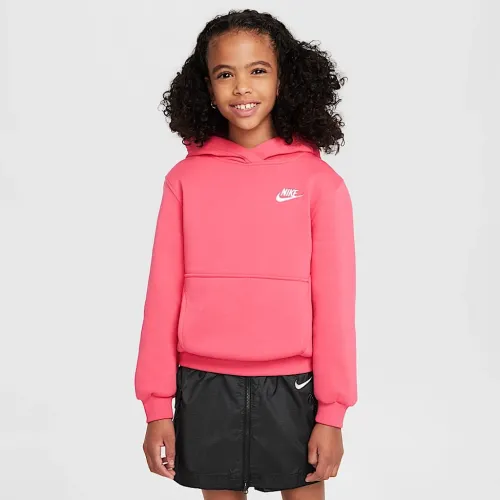 Nike Sportswear Club Fleece Big дитячі Pullover Толстовка з капюшоном Pink
