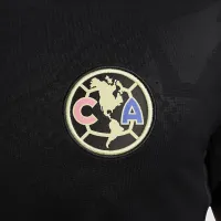 Club Америка Academy Pro Third мужские Nike Dri-FIT Soccer Pre-Match Top цвет черный