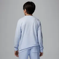 Nike Jordan Big дитячі Baseline Long Sleeve футболка блакитний