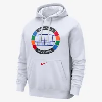 Philadelphia 76ers Club City Edition чоловічі Nike NBA Fleece Pullover Толстовка з капюшоном колір білий