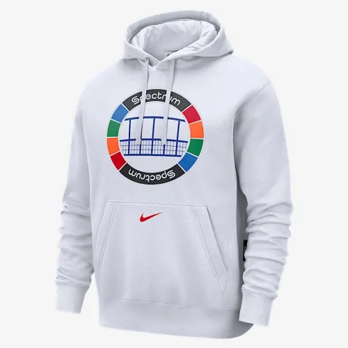 Philadelphia 76ers Club City Edition чоловічі Nike NBA Fleece Pullover Толстовка з капюшоном колір білий