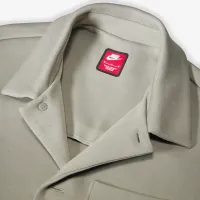 Nike Sportswear Tech Fleece Reimagined мужские оверсайз Shacket цвет серый
