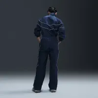Nike Windrunner жіноча З високою талією Woven Open-Hem Pants блакитний