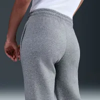 Nike Sportswear Phoenix Fleece женская Mid-Rise Open-Hem Pants цвет серый