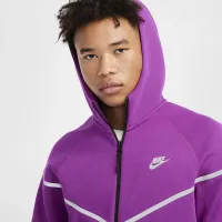 Nike Tech Windrunner чоловічі Reflective Details Fleece Full-Zip Куртка колір фіолетовий