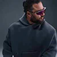 Nike Tech чоловічі Fleece Толстовка з капюшоном колір чорний