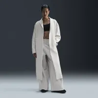 Nike Sportswear Tech Fleece женская оверсайз Duster Куртка цвет серый