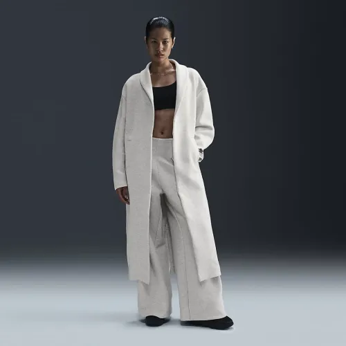 Nike Sportswear Tech Fleece женская оверсайз Duster Куртка цвет серый