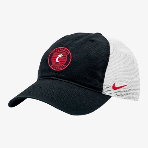 Cincinnati Heritage86 Nike College Trucker Hat цвет черный