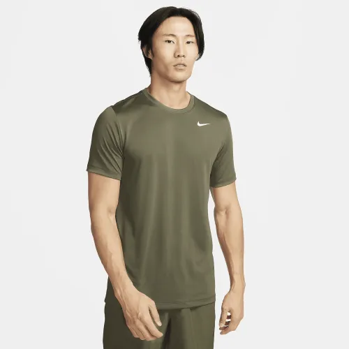 Nike Dri-FIT Legend мужские Fitness футболка цвет зеленый