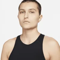 Nike Pro Dri-FIT жіноча Crop Top колір чорний