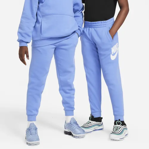 Nike Club Fleece Big дитячі Joggers (Extended Size) блакитний