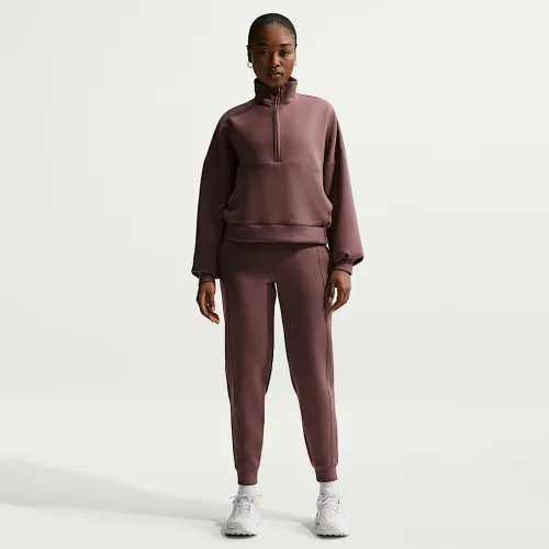 Nike 24.7 ImpossiblySoft женская Dri-FIT Mid-Rise Joggers цвет фиолетовый