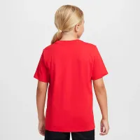 Nike Sportswear Big детские футболка цвет красный