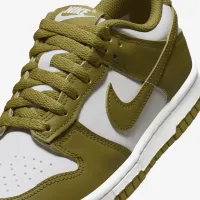 Nike Dunk Low Big детские Кроссовки цвет белый