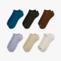Nike Everyday Plus Cushioned тренировочные No-Show носки (6 пары) многоцветный