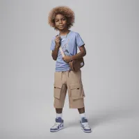 Nike Jordan Watercolor Jumpman Little детские Graphic футболка синий