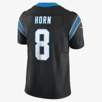 Jaycee Horn Carolina Panthers мужские Nike Dri-FIT NFL Limited Football Jersey цвет черный