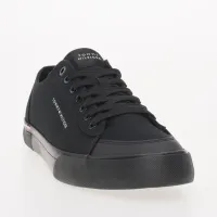 Кросівки Tommy Hilfiger Corporate Vulc Canvas FM0FM04954-BDS - Чорні