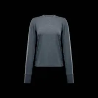 Nike One Classic жіноча Dri-FIT Long-Sleeve Top колір сірий