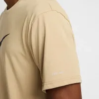 Nike Swim Hydroguard мужские Short-Sleeve Top цвет коричневый