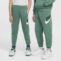 Nike Club Fleece Big детские Joggers цвет зеленый