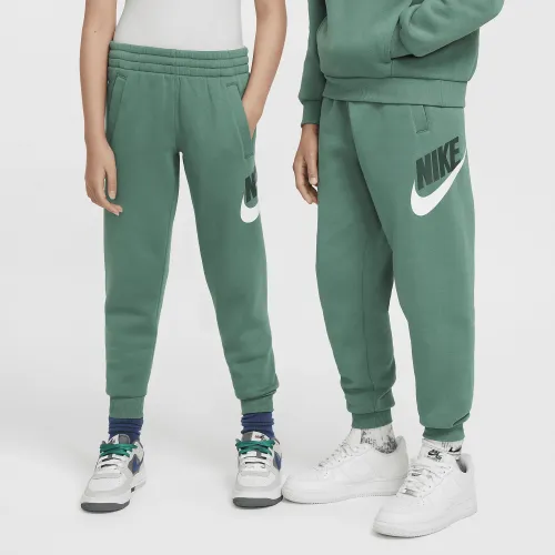 Nike Club Fleece Big детские Joggers цвет зеленый