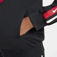 Nike Sportswear Club Big дитячі Full-Zip Knit Толстовка з капюшоном колір чорний