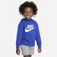 Nike Sportswear Club Fleece Toddler Pullover Толстовка з капюшоном блакитний