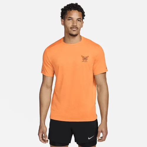 Nike Rise 365 Running Division чоловічі Dri-FIT Running Top Orange