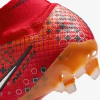 Nike Superfly 9 Elite Mercurial Dream Speed FG High-Top Soccer Cleats Red