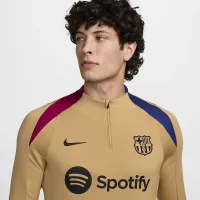 FC Barcelona Strike мужские Nike Dri-FIT Soccer Drill Top цвет коричневый
